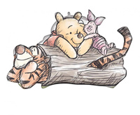 #BFK Balon foliowy SuperShapeXL Winnie the Pooh