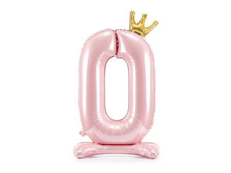 Balony Eco 33 cm, Cyfra ''9'', jasny złoty (1 op. / 6 szt.)