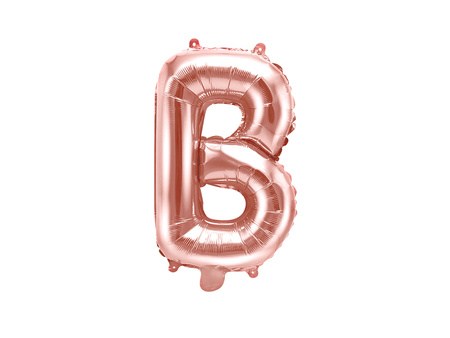 Balon foliowy Litera ''P'', 35cm, niebieski