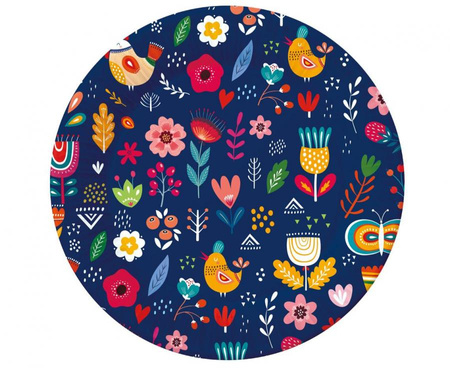#ZTA_GD Talerzyki papierowe Kolekcja Summer - Have fun (dark), 18 cm/ 6 szt. KK