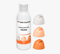 Barwnik COCOA BUTTER na bazie tłuszczu kakaowego POMARAŃCZOWY 100g Food Colours