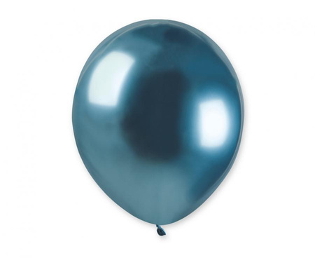 #BL Balony AB50 shiny 5"- niebieskie 92/ 100 szt.