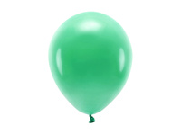 Balony Eco 26cm pastelowe, zielony (1 op. / 100 szt.)