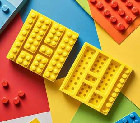 Foremka silikonowa do dekoracji KLOCKI 12x12 cm