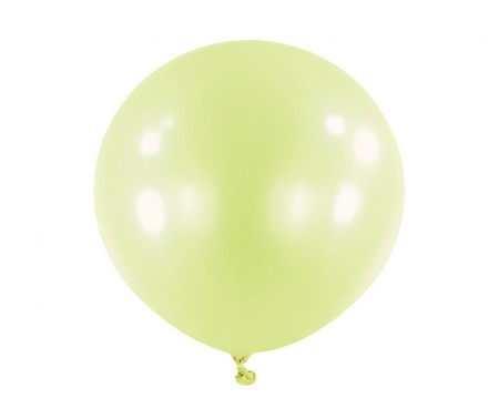 #BL Balon 24" RND Macaron Pistachio, 4 szt.