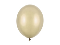 Balony Strong 30 cm, Metallic Cold Gold (1 op. / 100 szt.)