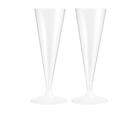 #ZI Zestaw Kieliszki do szampana 120 ml/ 10 szt.