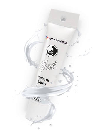 Barwnik w żelu BIAŁY NATURALNY Natural White  30g Food Colours