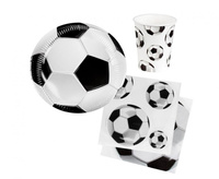 #ZI Jednorazowy zestaw stołowy Piłka nożna