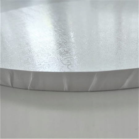 Podkład pod tort BIAŁY śr. 40 cm GRUBY h 15 mm MDF Julita