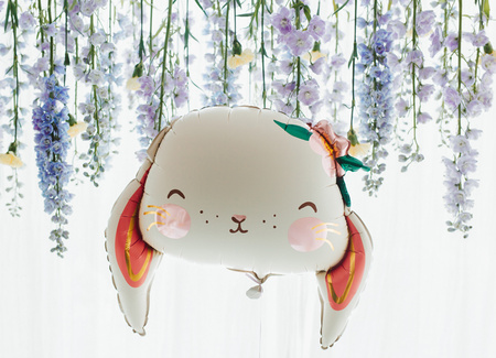 Balony Eco 33 cm, Cyfra '' 5 '', jasny złoty (1 op. / 6 szt.)