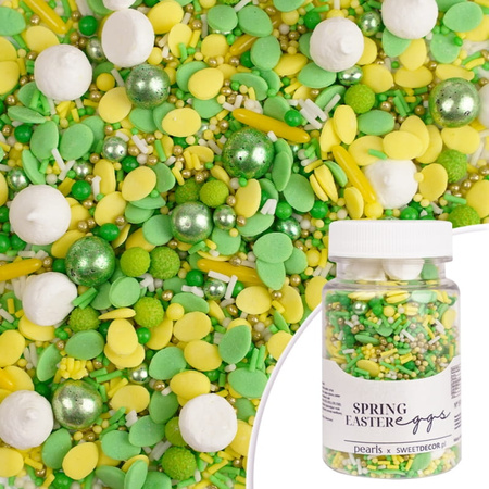 Posypka PEARLS SPRING EASTER EGGS 70g Sweet Decor