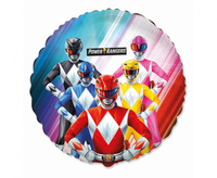 #BFK Balon foliowy 18" FX - Power Rangers, pakowany KK