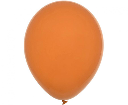 #BL Balony Decomex 9", pastel Orange, 100 szt.