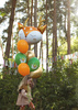 Balon foliowy Cyfra ''3'', 86cm, czerwony