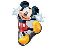 #BFK Balon foliowy SHP "Mickey" Full Body, 55 x 78cm, zapakowany