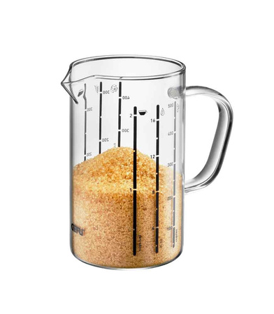 Pojemnik z miarką METI 500 ml 
