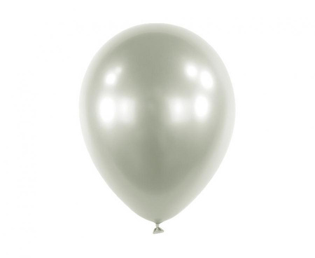 #BL Balon 11" RND Satin Luxe Platinum, 50 szt.