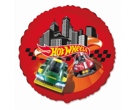 #BFK Balon foliowy 18" FX- Hot Wheels , niepakowany