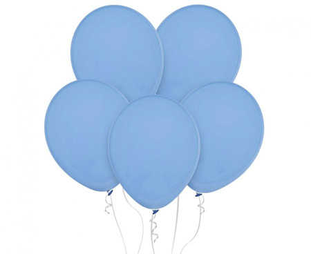 #BL Balony Decomex 18", pastel Sky Blue, 25 szt.