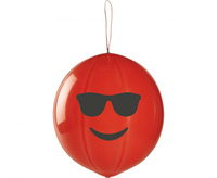 #BL Balony GPBS1 pastel - Uśmiechy, czerwone/ 50 szt.