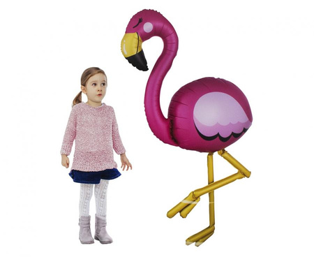 #BFK Balon foliowy SHP chodzący - Flamingo, 86x172 cm