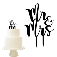 Topper na tort ślubny weselny Mr&Mrs WZ.I