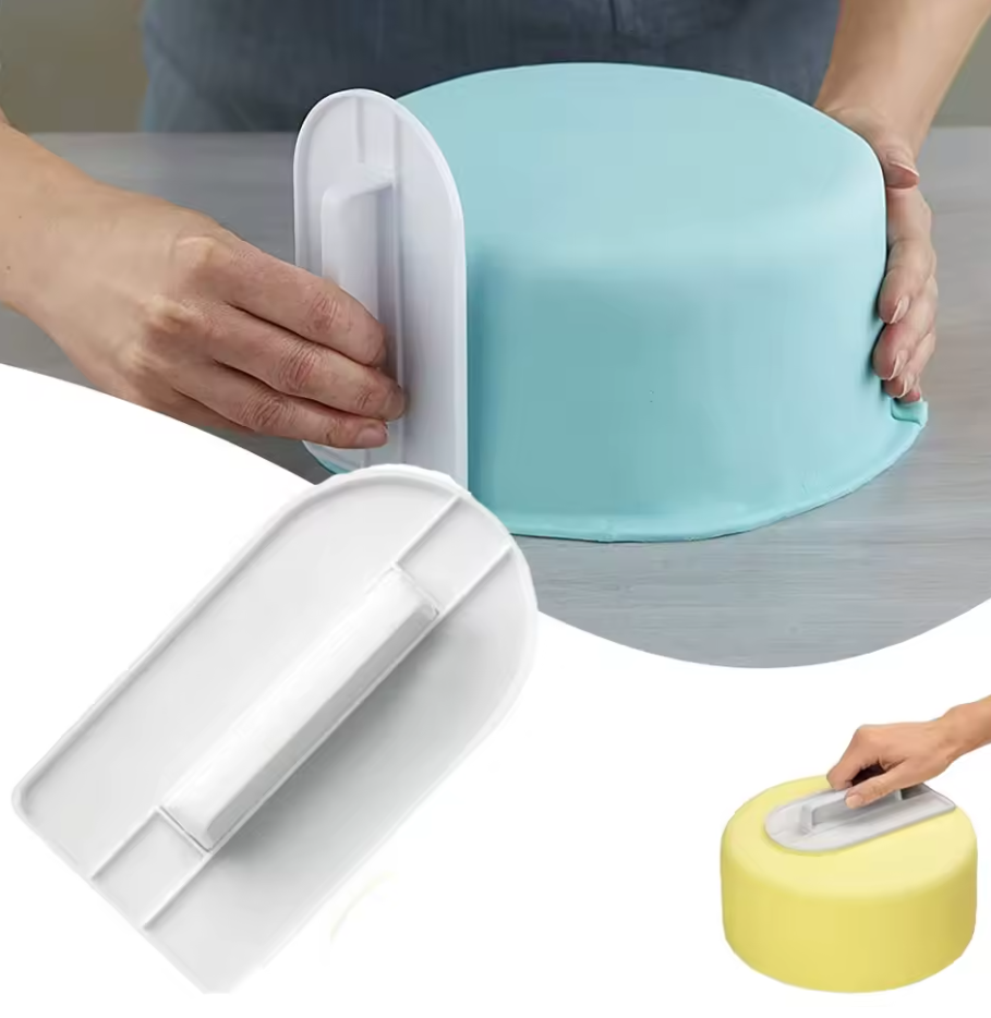 Packi do wygładzania masy cukrowej – widok z góry i z boku