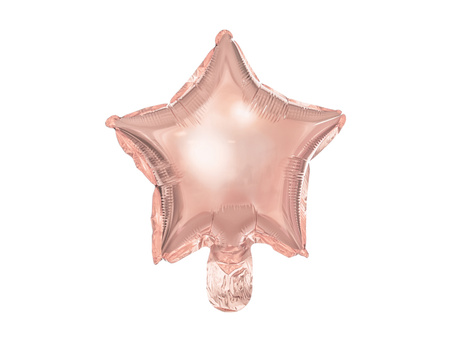 Balony Eco 33 cm, Cyfra '' 2 '', jasny złoty (1 op. / 6 szt.)
