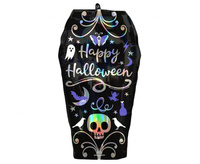 #BFK Balon foliowy 38 x 68 cm, Iridescent Coffin, SuperShape