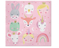 #ZSE Serwetki papierowe PAW Magical Friends, 33x33 cm, 20 szt.