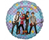 #BFK Balon foliowy 18" CIR - "Camp Rock Rockin BDAY" KK