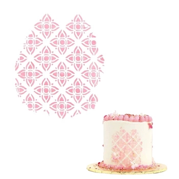 Szablon dekoracyjny mini ORNAMENT 135x145 mm Słodki Bufet