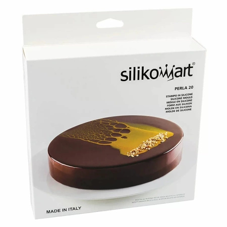 Forma silikonowa do ciast musowych PERLA 20 poj. 1,25 l Silikomart