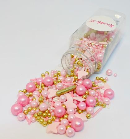 Posypka cukrowa Fairy Pink 100g Sprinkle It!