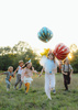 Balon foliowy Cyfra '1', 86cm, jasny beż