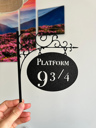 Topper na tort HARRY PLATFORMA 9 i 3/4 wz.II