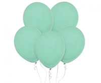 #BL Balony Decomex 18", pastel Green Tea, 25 szt.