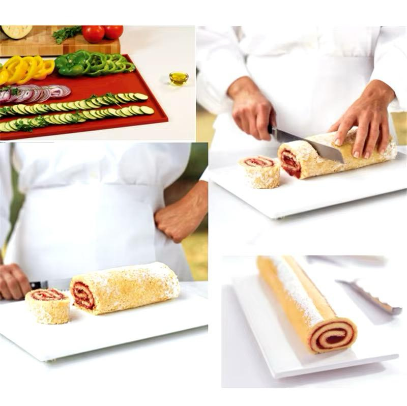 Kolorowa forma silikonowa do rolady w nowoczesnej kuchni