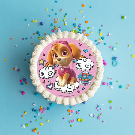 Opłatek na tort PSI PATROL PAW PATROL Skye