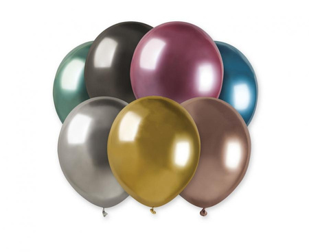 #BL Balony AB50 shiny 5" - mix kolorów/ 100 szt. KK