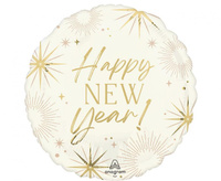 #BFK Balon foliowy 18" Golden Soiree New Year