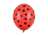 Balony 30cm, Nietoperze, Pastel M. Orange (1 op. / 6 szt.)