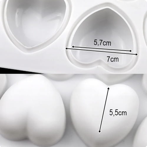 Zbliżenie na nieprzywierającą powierzchnię formy silikonowej SERCA