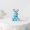 Lukier plastyczny masa cukrowa do modelowania figurek na tort BŁĘKITNY 250g Saracino