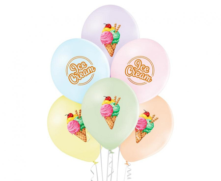 #BL Balony D11 Ice Cream, 6 szt.