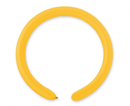 #BL Balony D4 - Rurki włoskie ciemnożółte 03/ 100 szt.