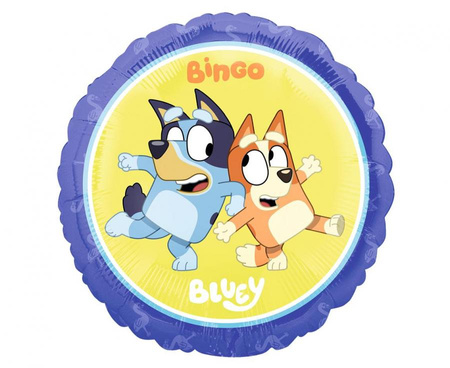 #BFK Balon foliowy Bluey S60, 43 cm, zapakowany