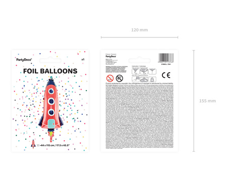 Balony Glossy  30cm, złoty (1 op. / 50 szt.)