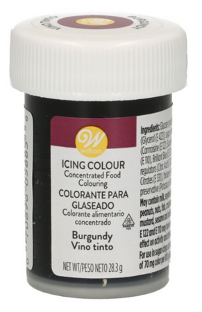 Barwnik spożywczy w żelu 28,3g BORDOWY BURGUND WILTON